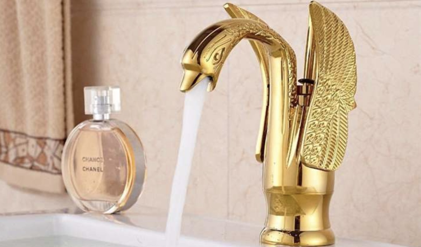 Gold Finish Faucets